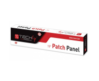 Techly Patch panel 1U UTP 16xR J45 Cat.5e, czarny 022854 - 1380475 - zdjęcie 3